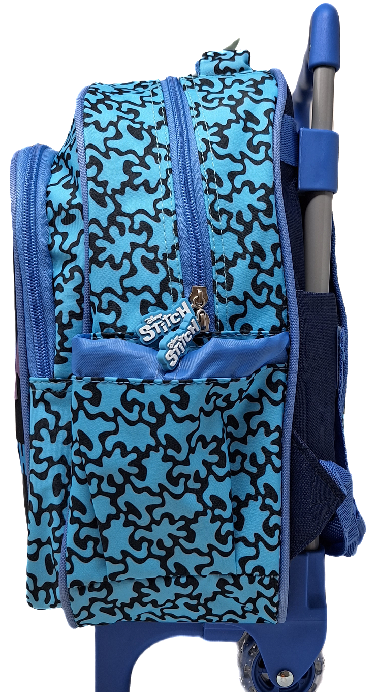Zaino Asilo Trolley Stitch DISNEY Borsa Scuola Tempo Libero - Lil23-1599