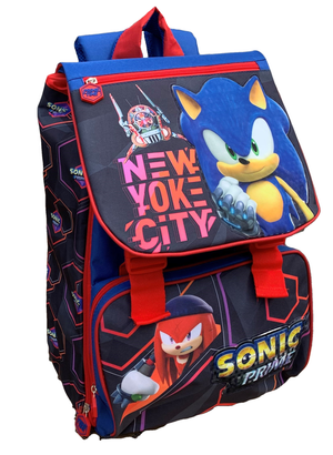 Zaino Estensibile Ergonomico Sonic Prime Deluxe Borsa Scuola 41 CM - 111162279