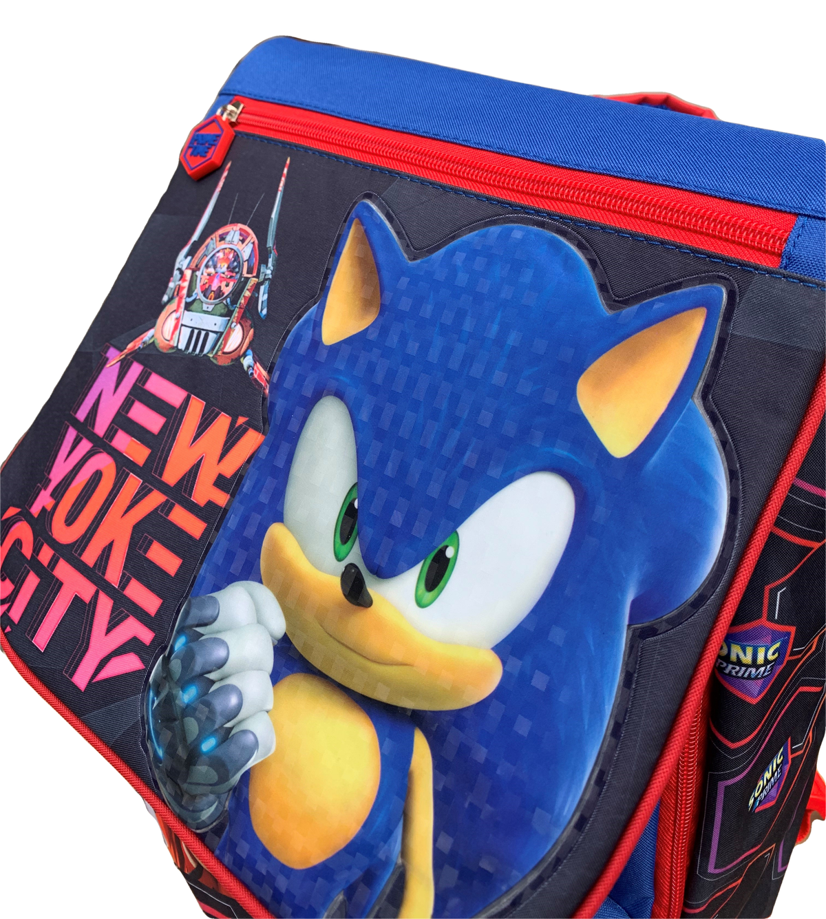 Zaino Estensibile Ergonomico Sonic Prime Deluxe Borsa Scuola 41 CM - 111162279