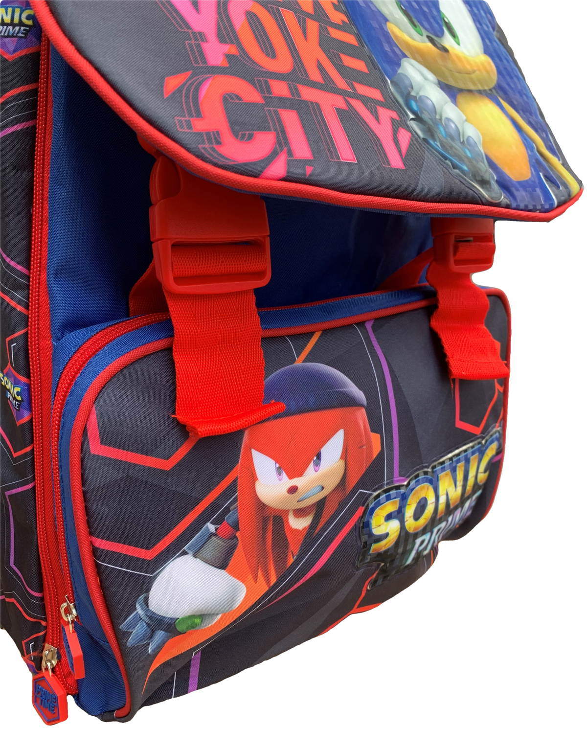 Zaino Estensibile Ergonomico Sonic Prime Deluxe Borsa Scuola 41 CM - 111162279