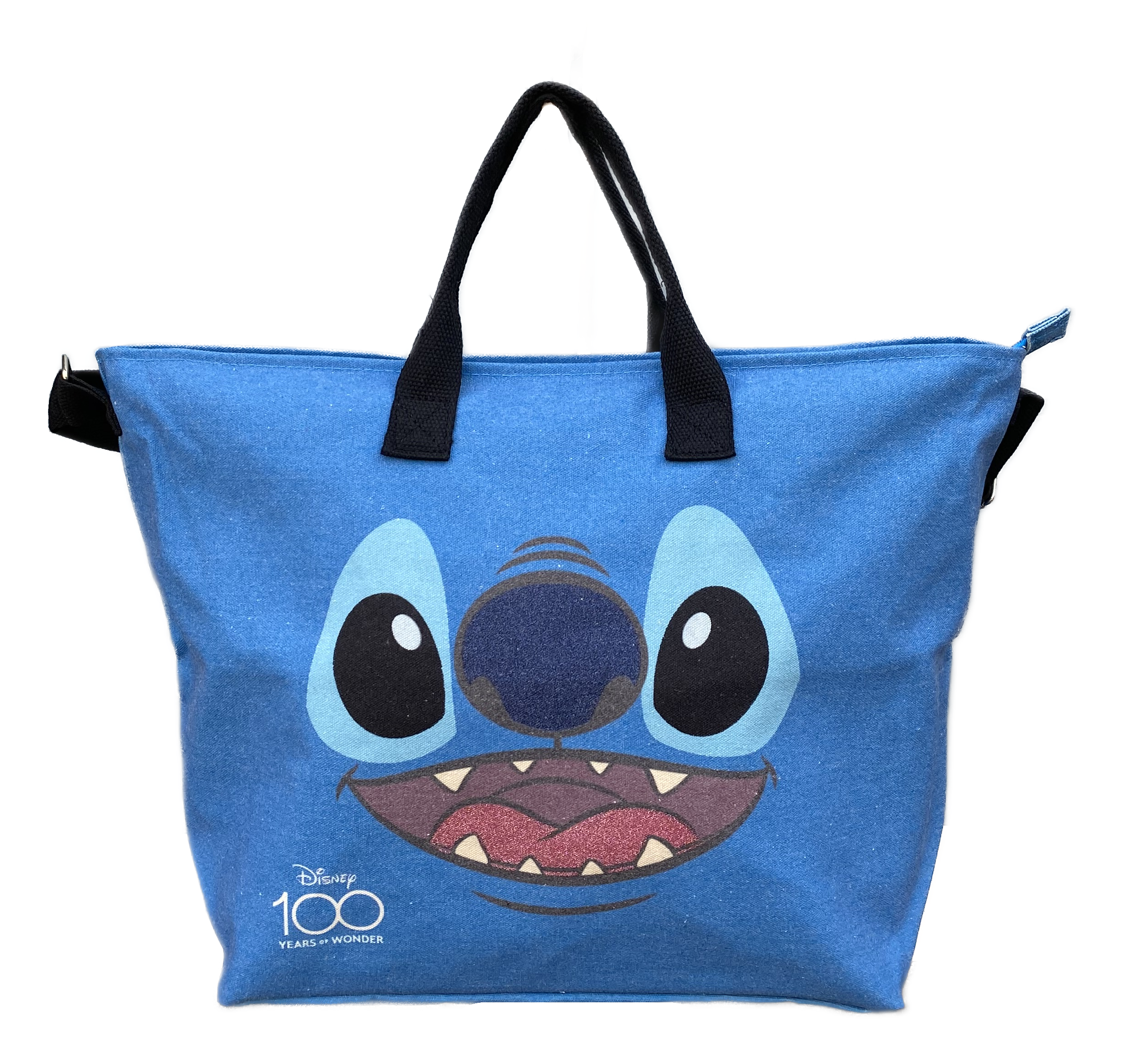 Borsa con Tracolla Stitch DISNEY 100 Anniversario Shopper Borsa Mare Tempo Libero - D06972mc