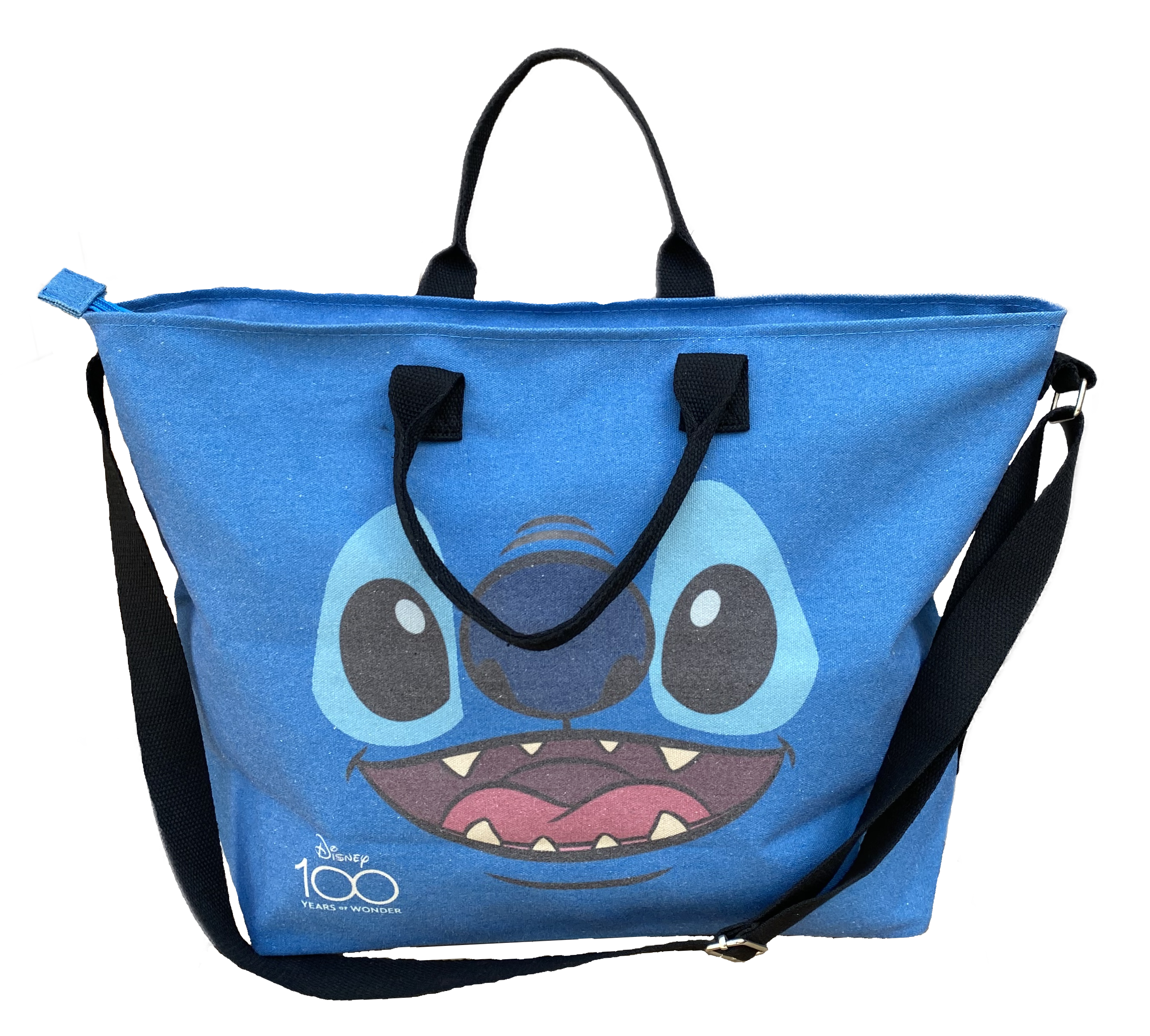 Borsa con Tracolla Stitch DISNEY 100 Anniversario Shopper Borsa Mare Tempo Libero - D06972mc