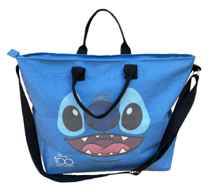 Borsa con Tracolla Stitch DISNEY 100 Anniversario Shopper Borsa Mare Tempo Libero - D06972mc
