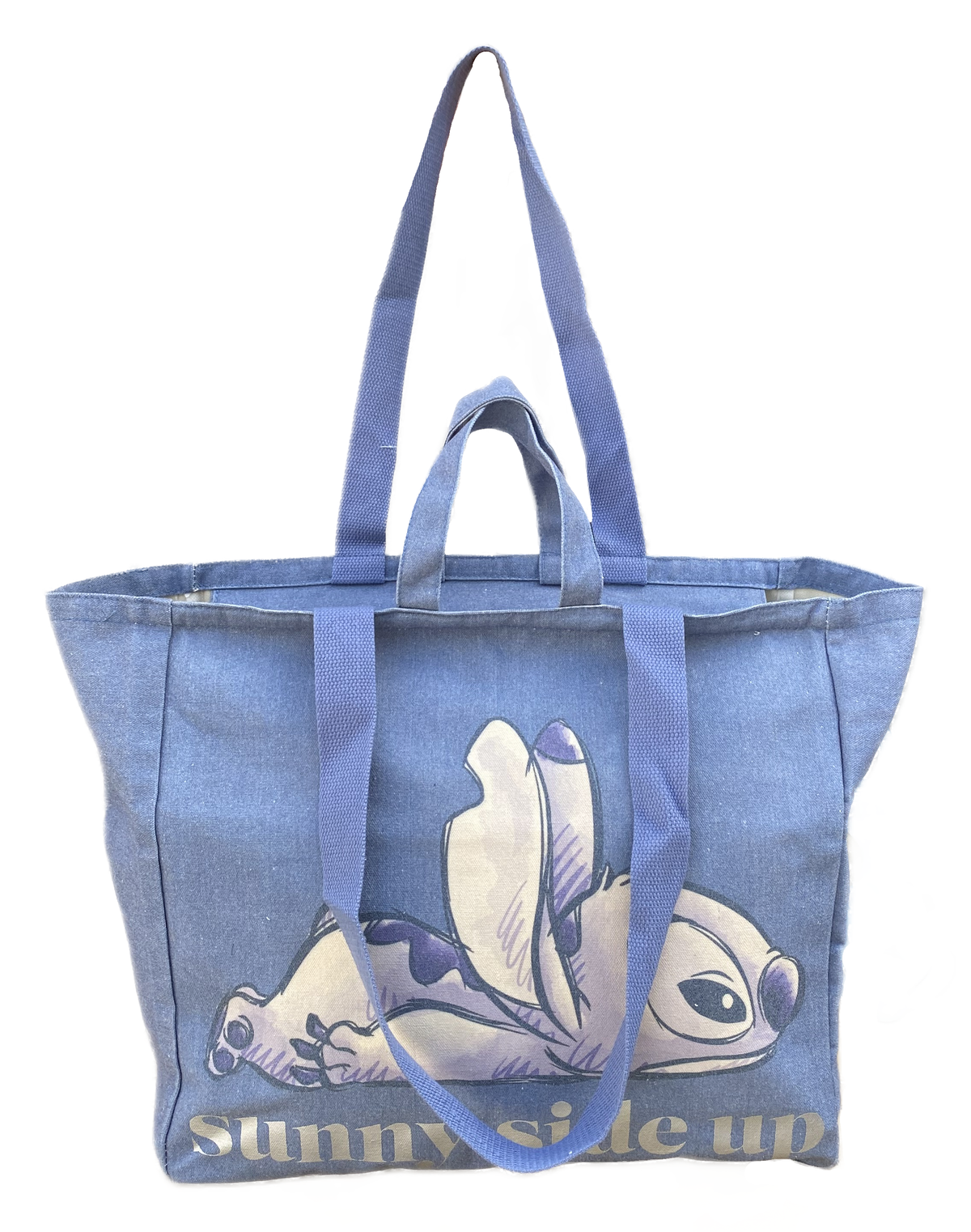 Borsa con Manici Stitch DISNEY Shopper Borsa Mare Tempo Libero - D07958mc