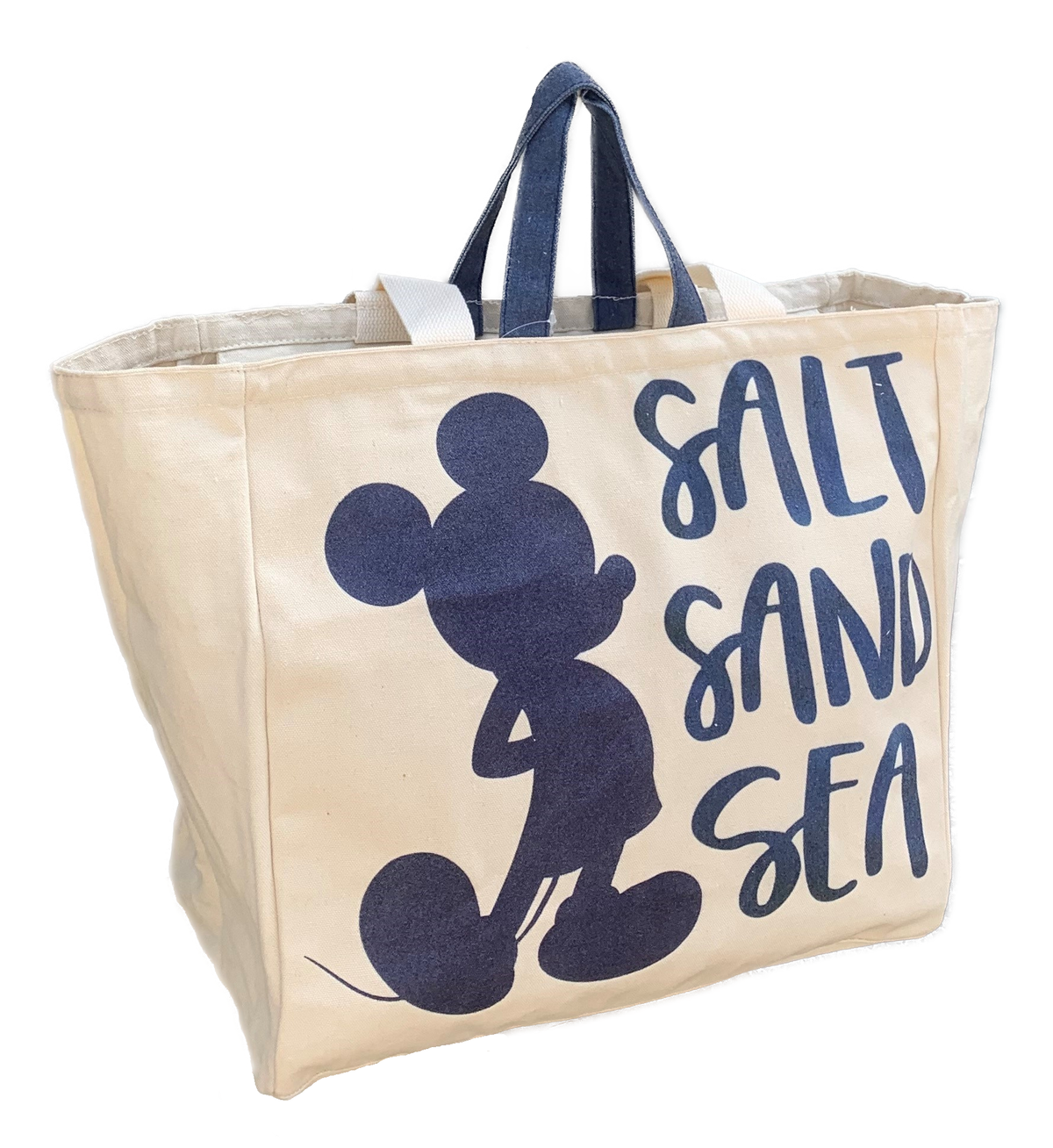 Borsa con Manici Topolino DISNEY Shopper Borsa Mare Tempo Libero - D07661mc