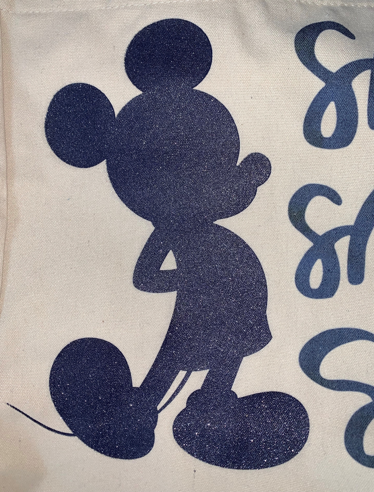 Borsa con Manici Topolino DISNEY Shopper Borsa Mare Tempo Libero - D07661mc