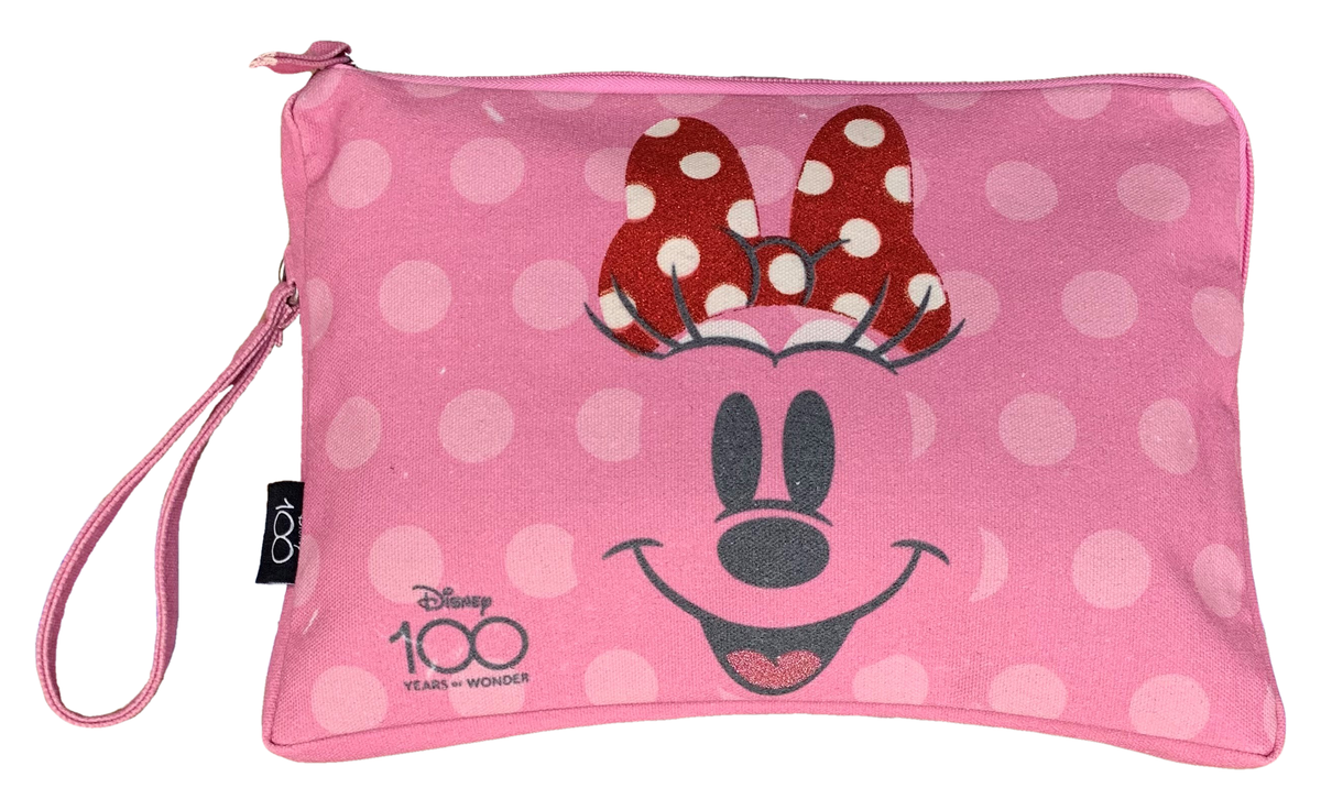 Beauty Case Minnie Mouse DISNEY 100 Anniversario Pochette Borsa Organizer - D06971mc