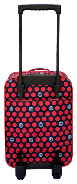 Trolley da Viaggio Minnie DISNEY Valigia in Tessuto Semirigido Manico Allungabile - D06902mc