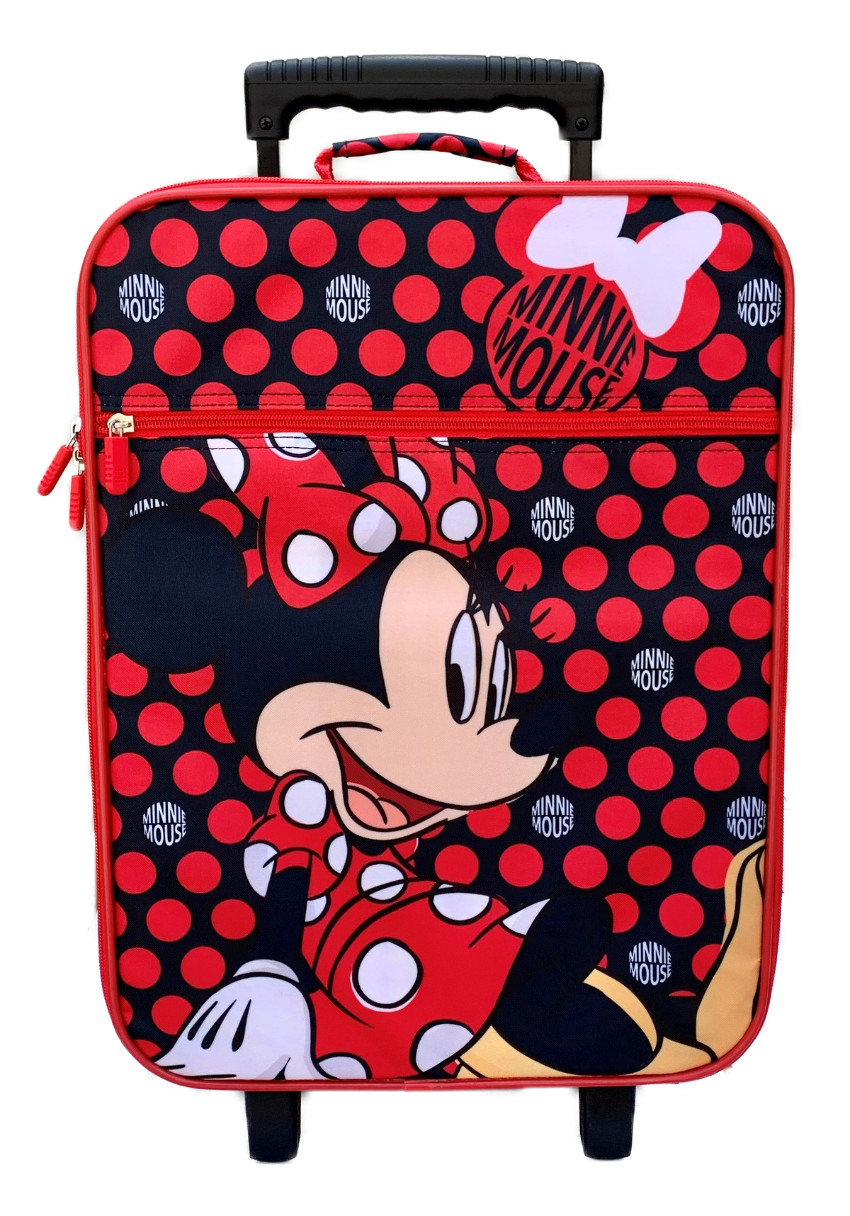 Trolley da Viaggio Minnie DISNEY Valigia in Tessuto Semirigido Manico Allungabile - D06902mc