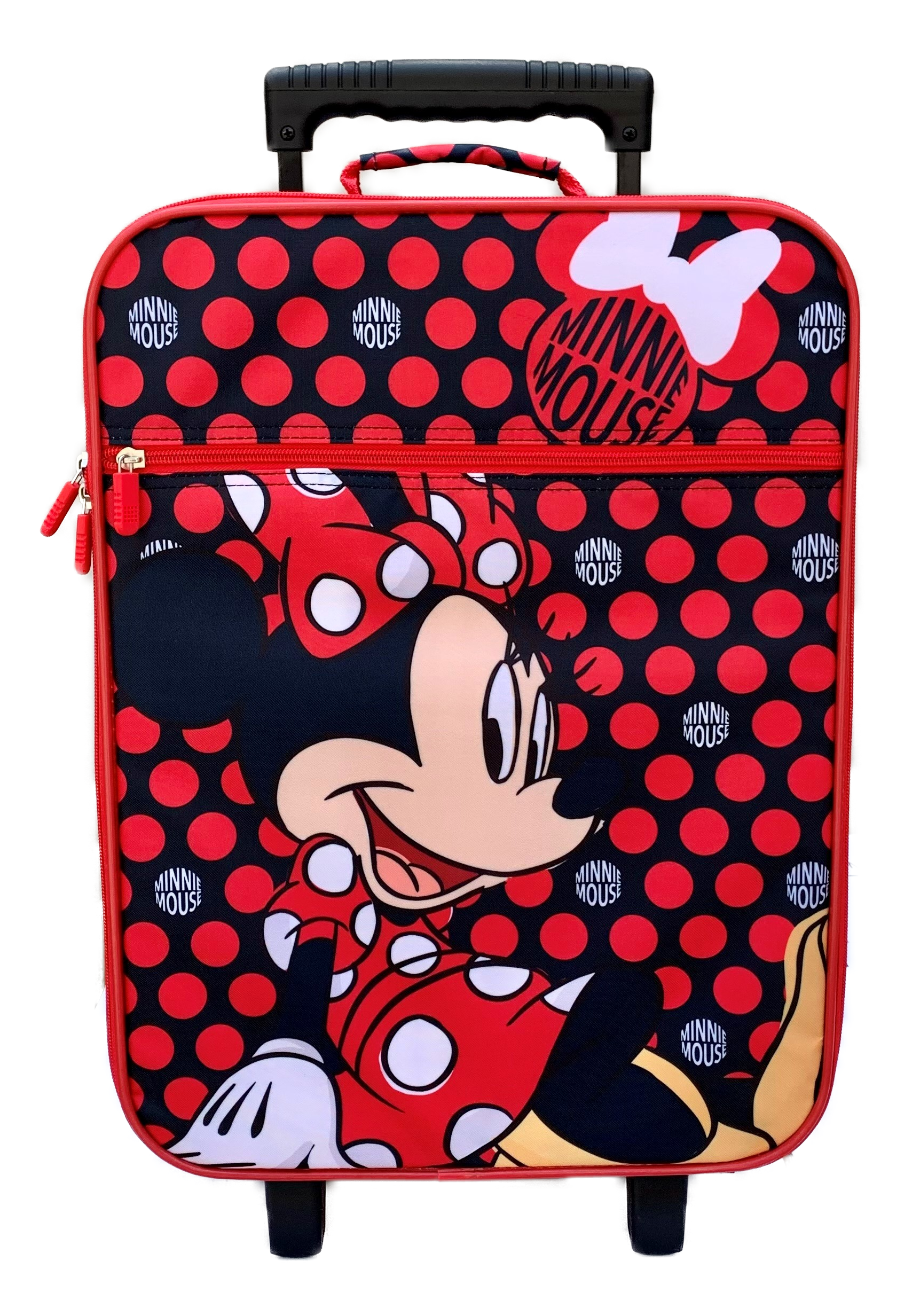 Trolley da Viaggio Minnie DISNEY Valigia in Tessuto Semirigido Manico Allungabile - D06902mc