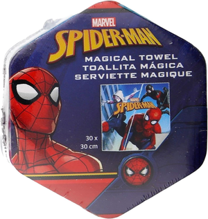 Set Tovagliette 2 Pezzi Spiderman MARVEL Asciugamano Magiche in Tessuto Cm. 30x30 - Mv15744