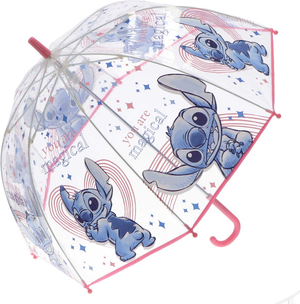 Ombrello Campana Trasparente Stitch DISNEY Bambina - D07153mc