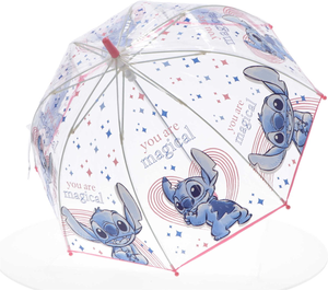 Ombrello Campana Trasparente Stitch DISNEY Bambina - D07153mc