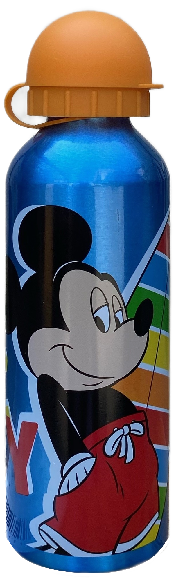 Borraccia in Alluminio Mickey Mouse DISNEY Topolino con Beccuccio e Coperchio 500 Ml - Mk30008/a