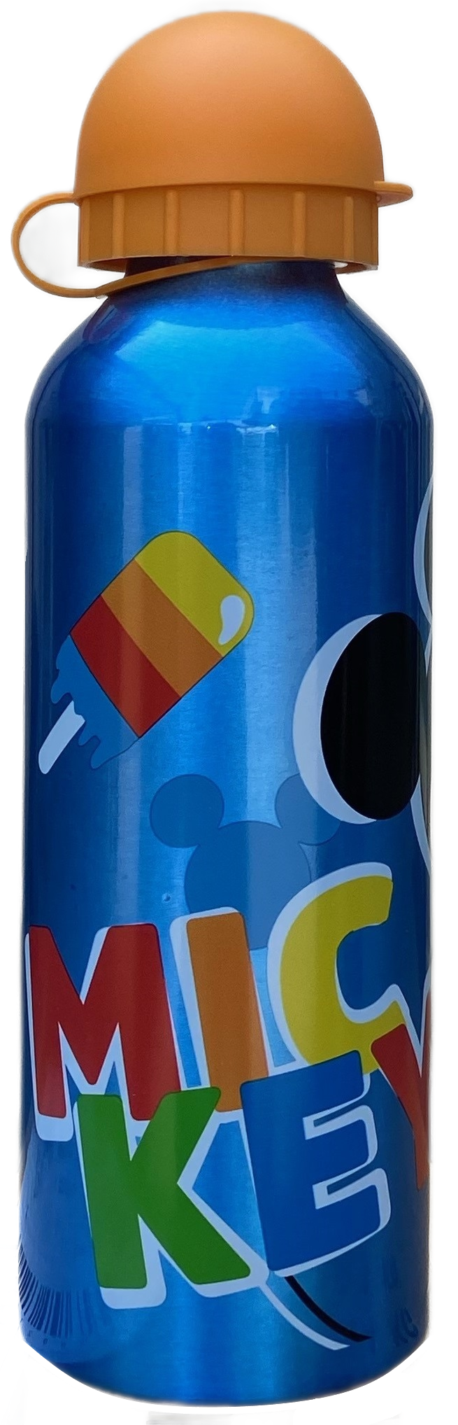 Borraccia in Alluminio Mickey Mouse DISNEY Topolino con Beccuccio e Coperchio 500 Ml - Mk30008/a