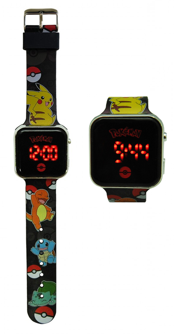 Orologio a LED Pikachu Pokémon da Polso Digitale - Pok4322
