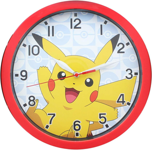 Orologio Pikachu Pokémon da Parete Diametro Cm. 25 - Pok3159