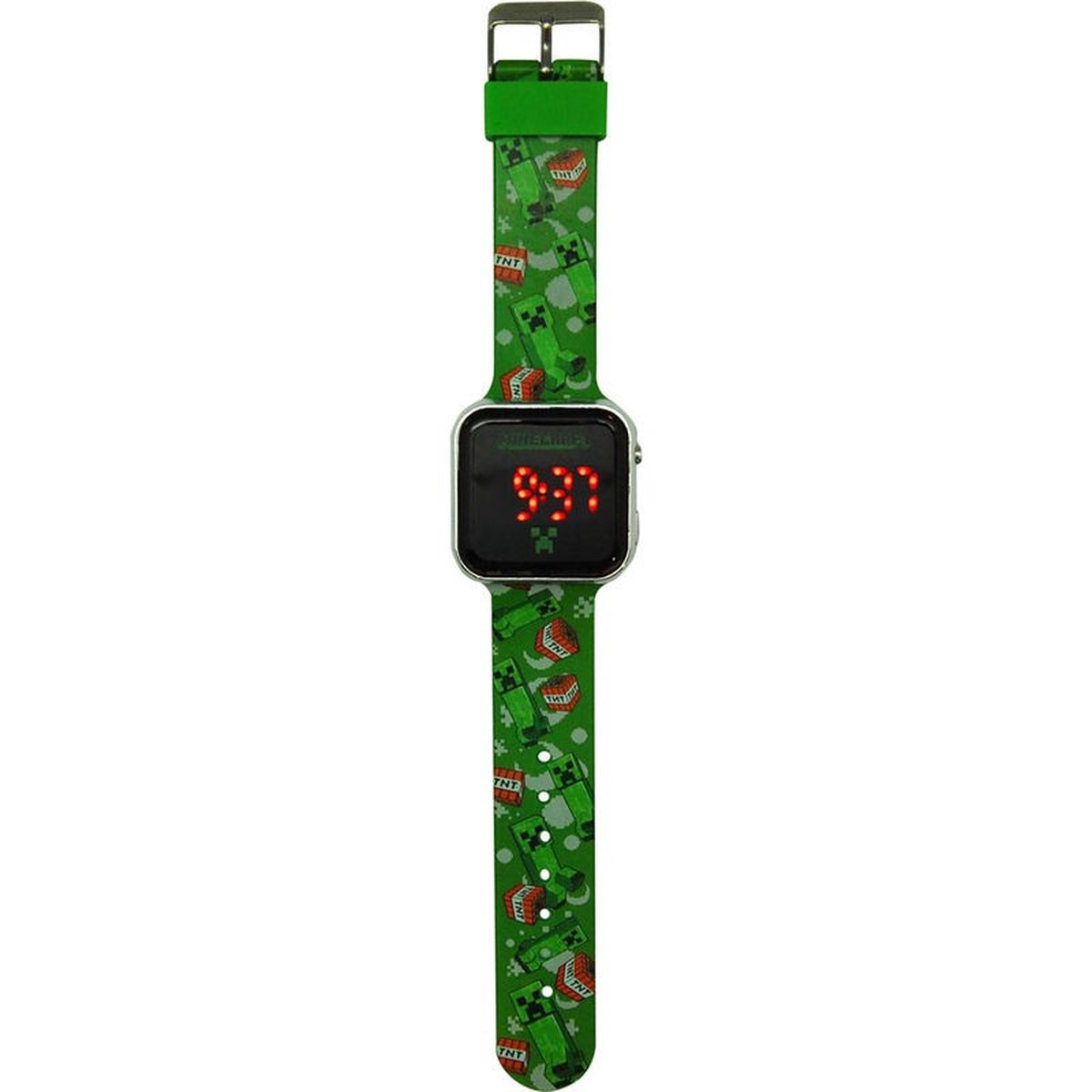 Orologio a LED Minecraft da Polso Digitale - Min4129