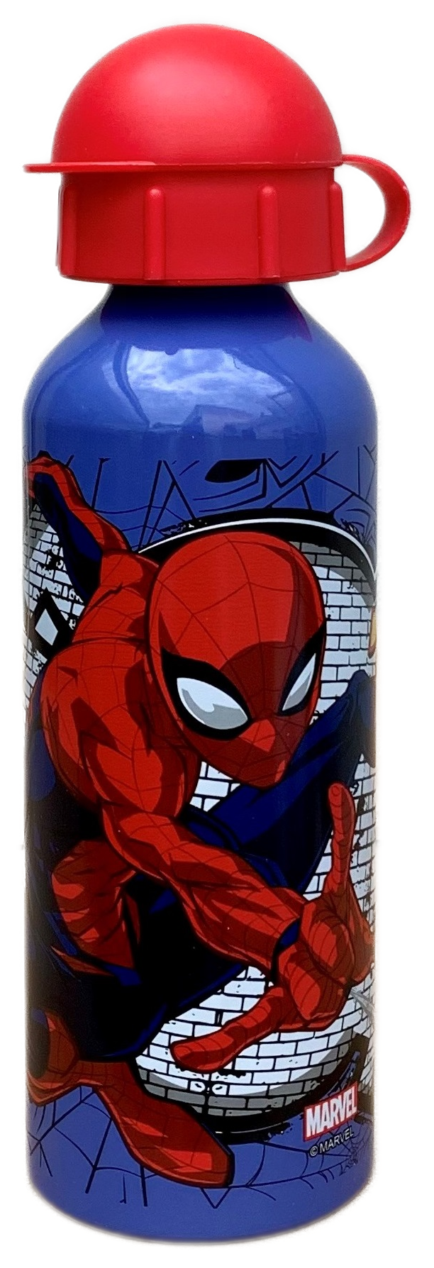 Set Spiderman MARVEL Borraccia in Alluminio + Portamerenda in Confezione - 35358