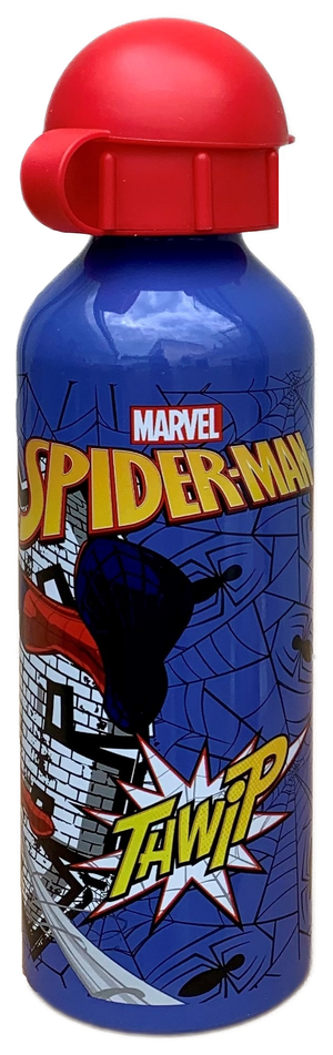 Set Spiderman MARVEL Borraccia in Alluminio + Portamerenda in Confezione - 35358