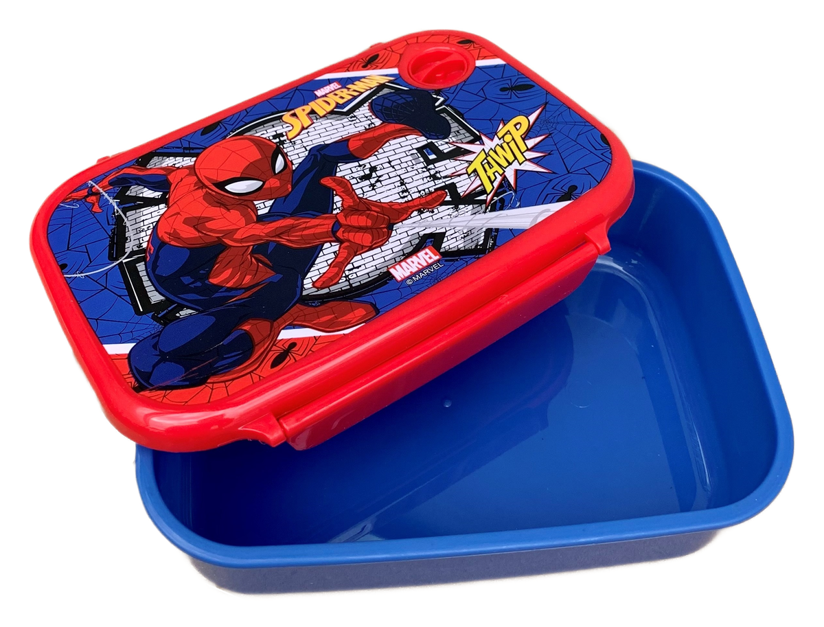 Set Spiderman MARVEL Borraccia in Alluminio + Portamerenda in Confezione - 35358
