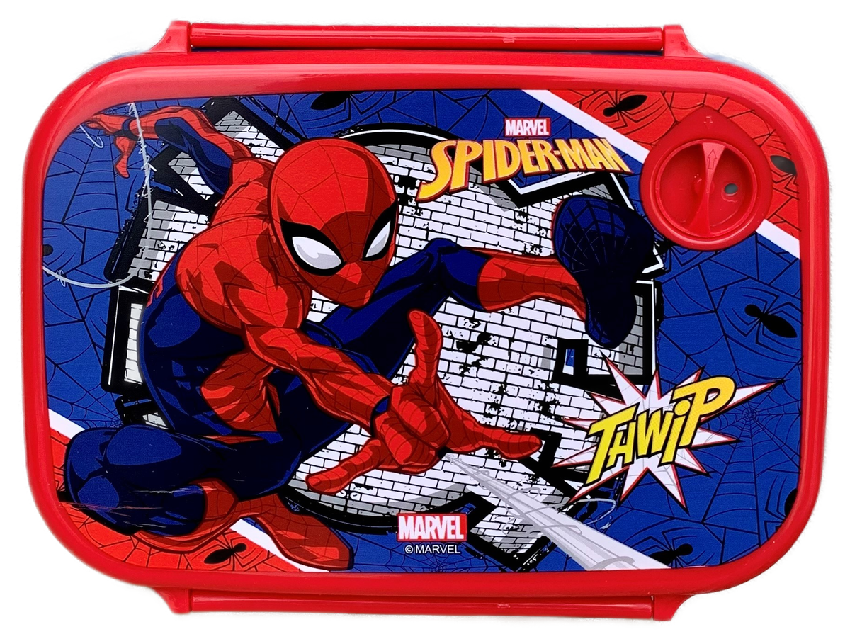 Set Spiderman MARVEL Borraccia in Alluminio + Portamerenda in Confezione - 35358