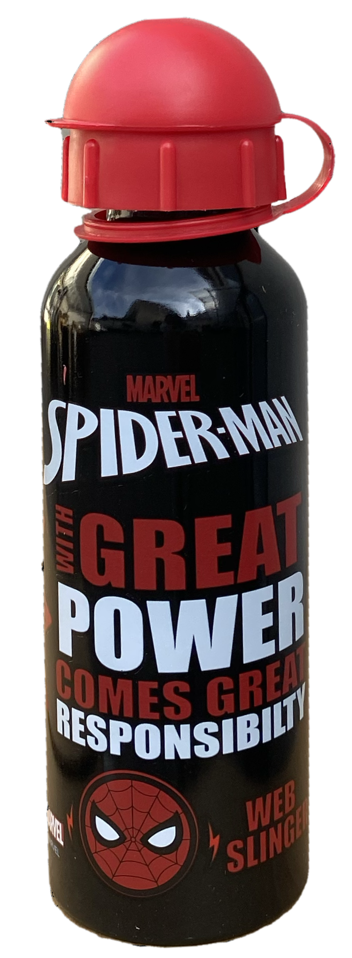 Set Spiderman MARVEL Borraccia in Alluminio + Portamerenda in Confezione - 35357