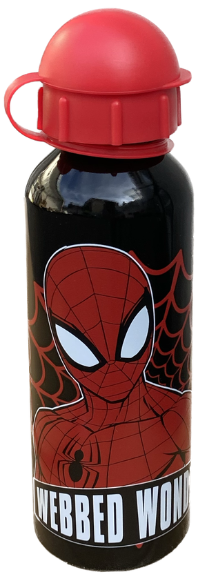 Set Spiderman MARVEL Borraccia in Alluminio + Portamerenda in Confezione - 35357