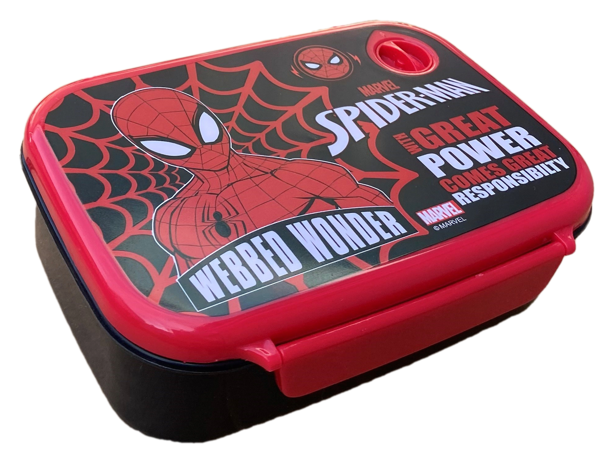 Set Spiderman MARVEL Borraccia in Alluminio + Portamerenda in Confezione - 35357