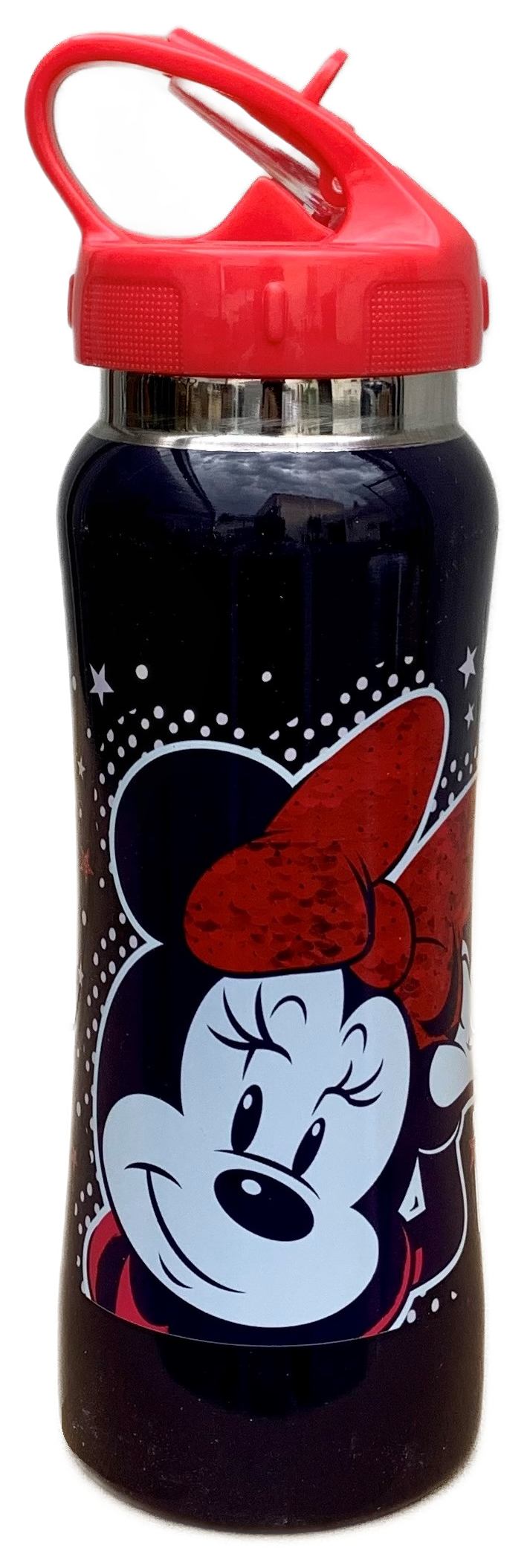 Set Minnie DISNEY Borraccia in Alluminio + Portamerenda in Confezione - 35362