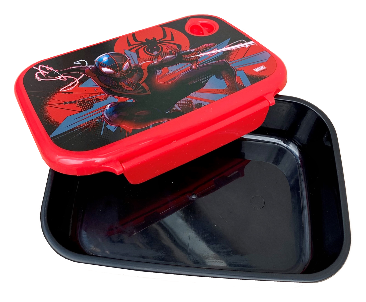 Set Spiderman MARVEL Borraccia in Alluminio + Portamerenda in Confezione - 35363