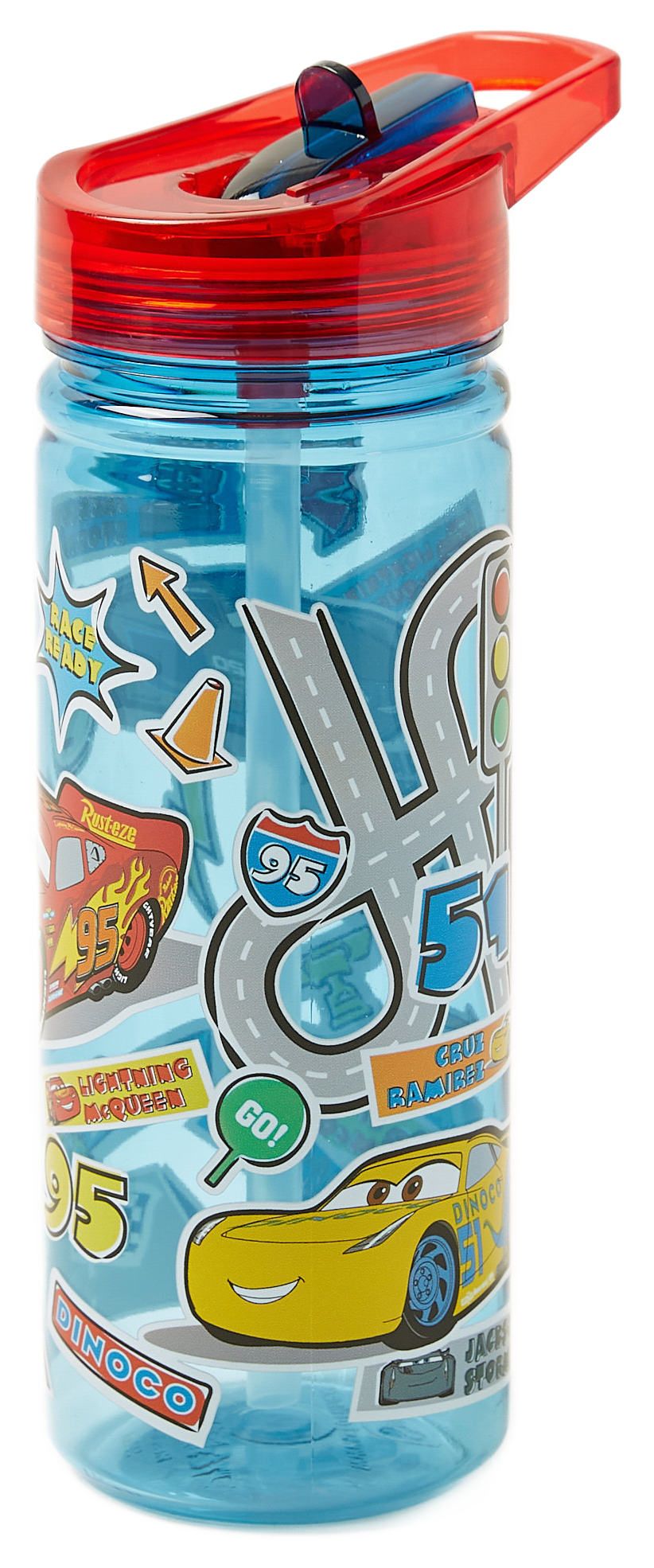 Borraccia Ecozen Cars DISNEY in Tritan Bottiglia con Beccuccio Ripiegabile 580 Ml -79017