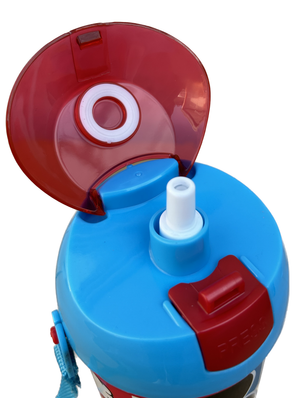 Borraccia Pop-Up Topolino DISNEY Bottiglia in Plastica Riutilizzabile con Tracolla 450 Ml - St74369