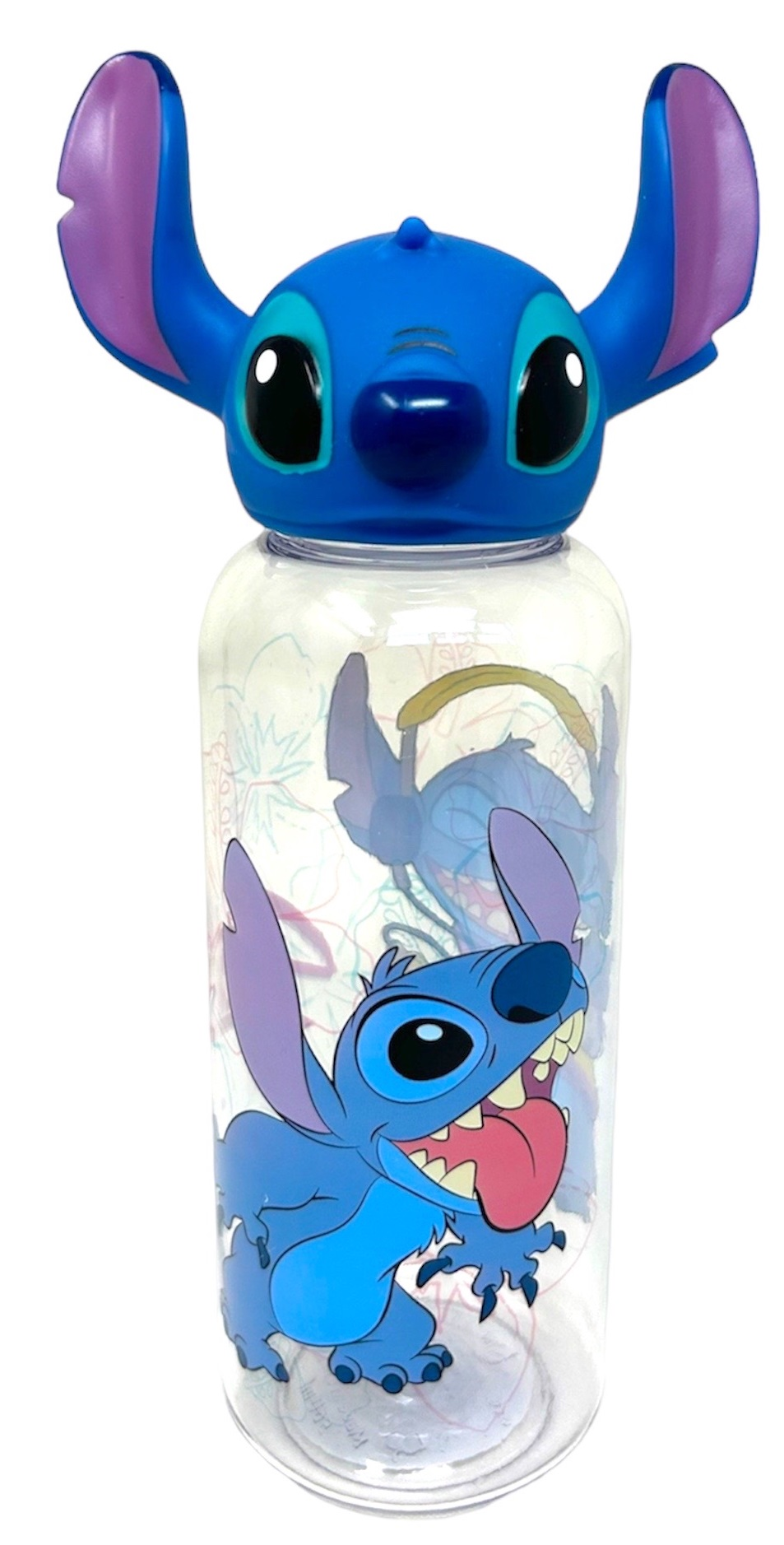 Borraccia con Tappo Svitabile 3d Stitch 560 Ml in Tritan - St74860