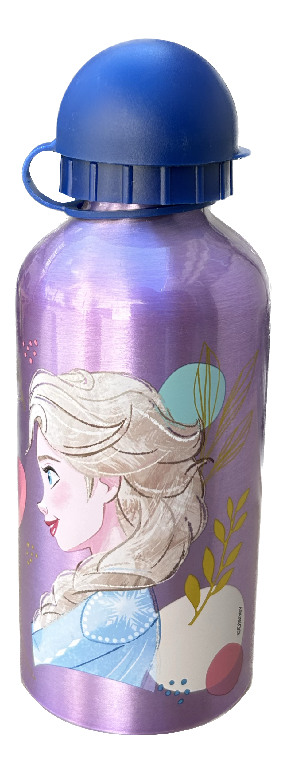 Set Borraccia in Alluminio e Portamerenda Multiscomparto Frozen DISNEY 2 Pezzi Bpa Free