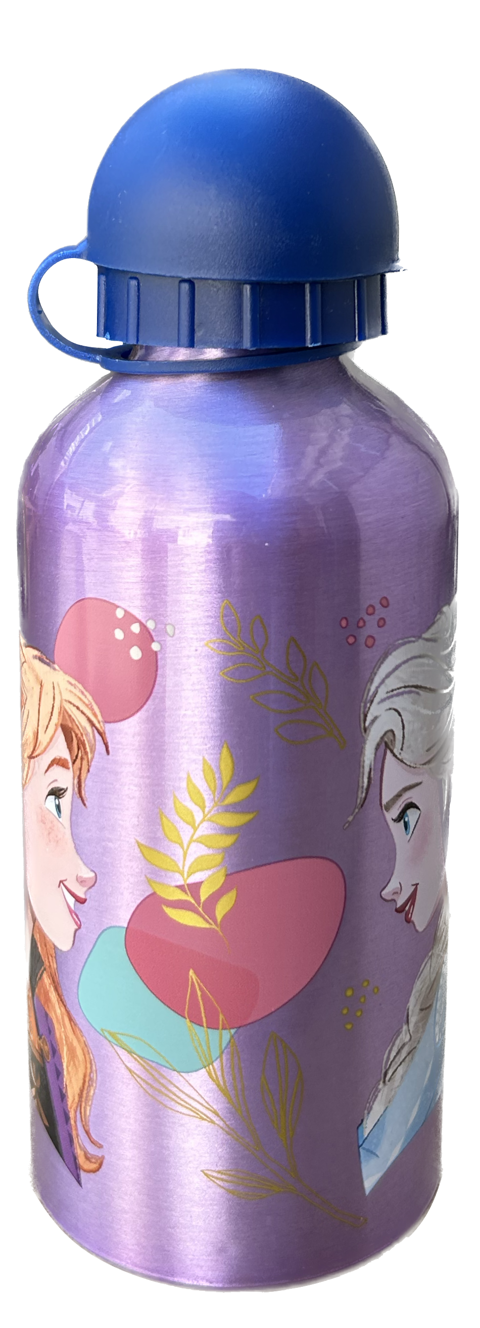Set Borraccia in Alluminio e Portamerenda Multiscomparto Frozen DISNEY 2 Pezzi Bpa Free