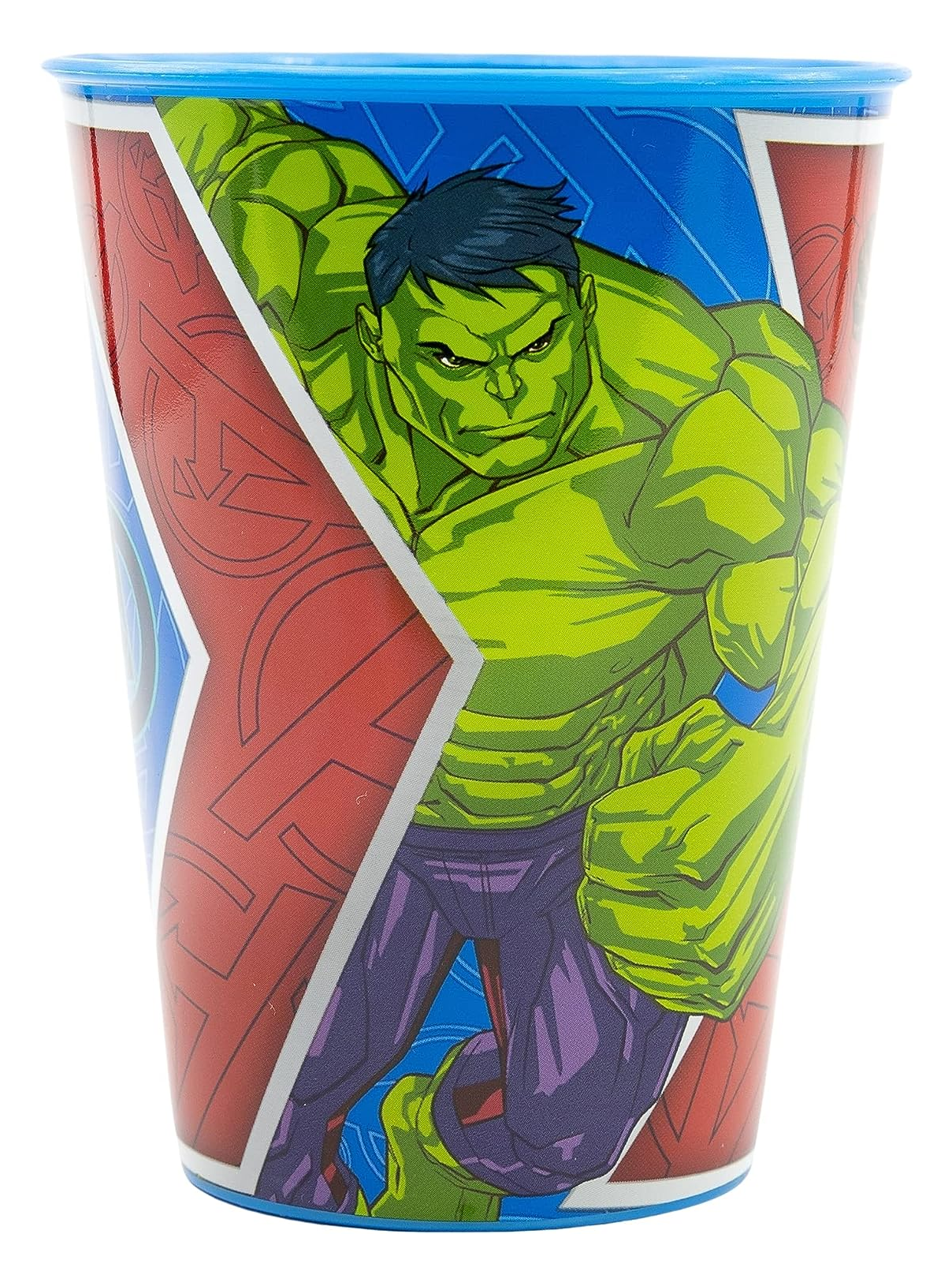Bicchiere Avengers MARVEL Plastica Ml.260 Cm. 10x7,5 - St74107