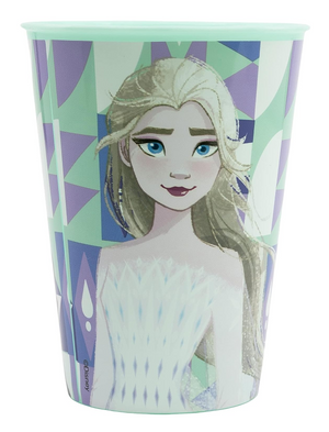 Bicchiere Frozen Ii DISNEY Plastica Ml.260 Cm. 10x7,5 - St74207