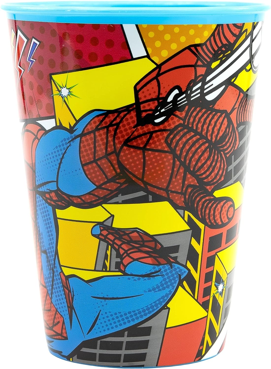 Bicchiere Spiderman MARVEL Plastica Ml.260 Cm. 10x7,5 - St74707