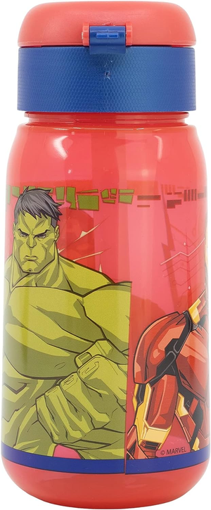 Borraccia Pop-Up Avengers MARVEL Bottiglia in Plastica Riutilizzabile 510 Ml - St74142