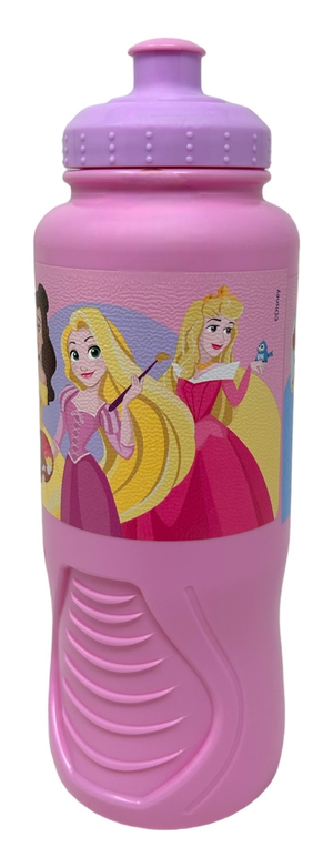 Set Borraccia e Portamerenda Principesse DISNEY 2 Pezzi in Plastica Riutilizzabile Bpa Free