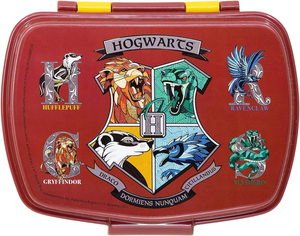 Set Bicchiere con Cannuccia e Portamerenda Harry Potter 2 Pezzi in Plastica Riutilizzabile Bpa Free