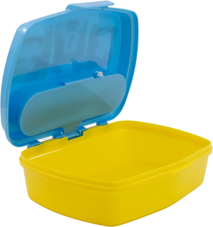 Portamerenda con Posate Topolino DISNEY Forchetta e Cucchiaio Contenitore Portapranzo - St74309