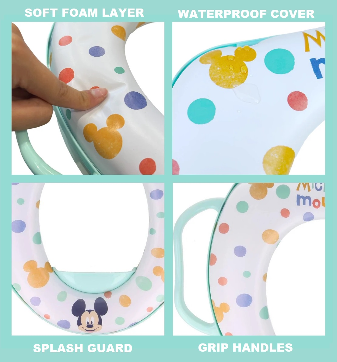 Riduttore Adattatore Wc Vasino Bagno Topolino Mickey Mouse DISNEY - 13071