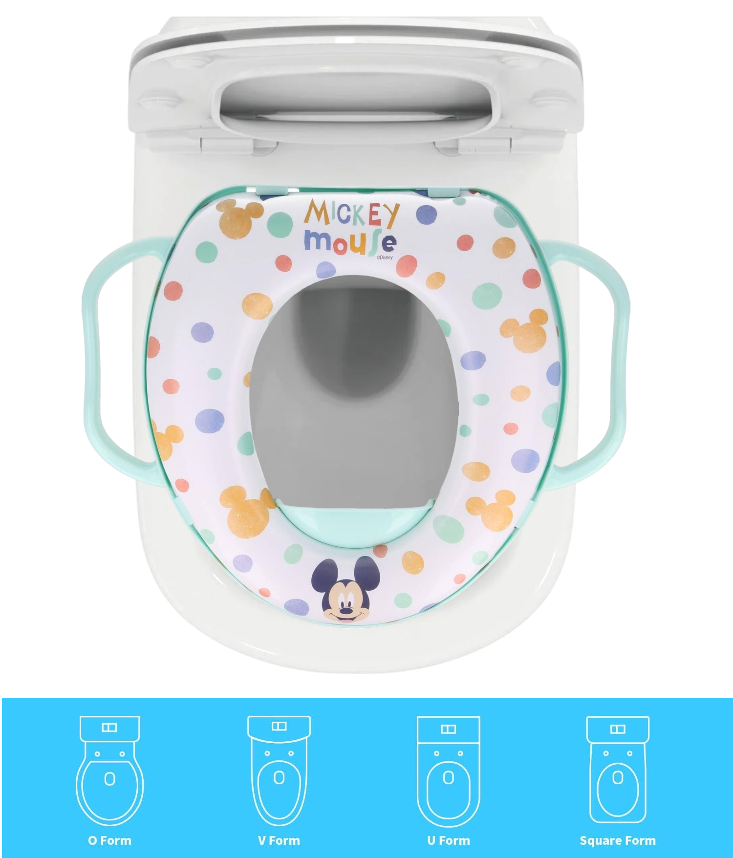 Riduttore Adattatore Wc Vasino Bagno Topolino Mickey Mouse DISNEY - 13071