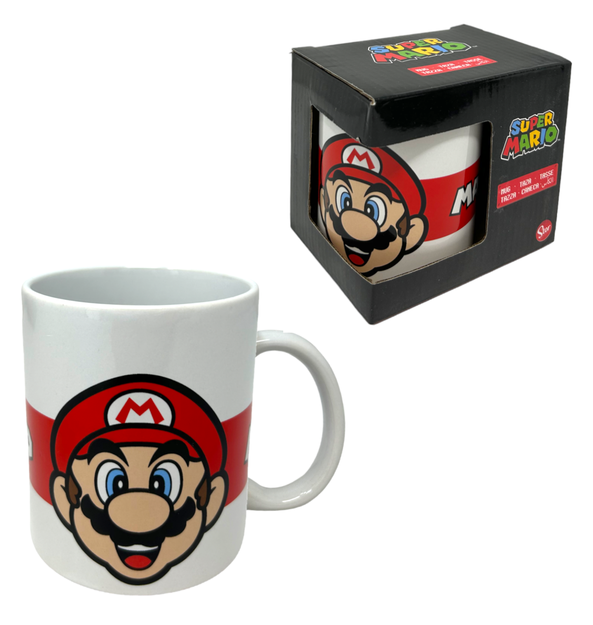 Tazza Mug Super Mario in Ceramica 310 Ml in Confezione - Stt7521