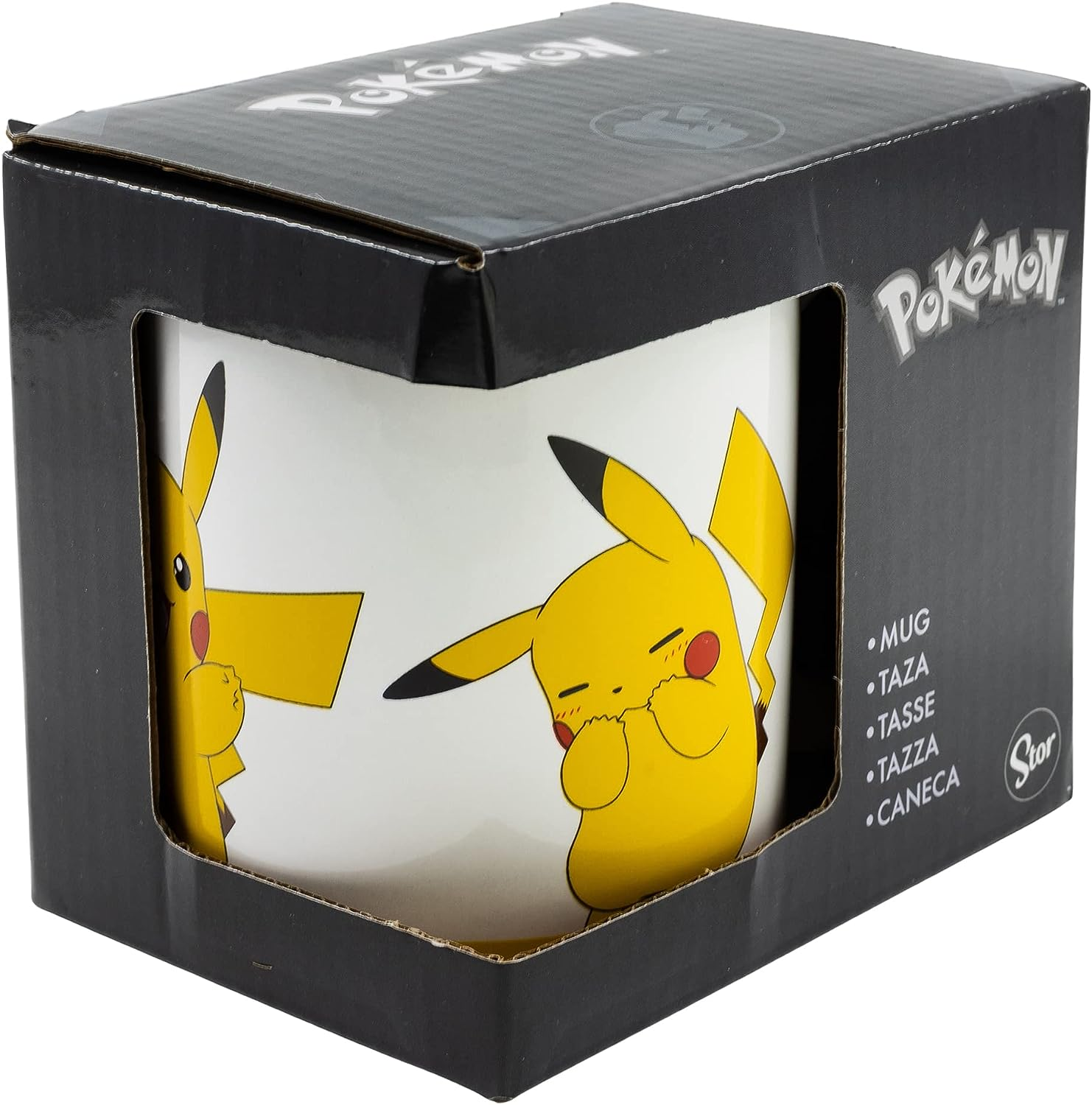 Tazza Mug Pikachu Pokémon in Ceramica 310 Ml in Confezione - Stt472