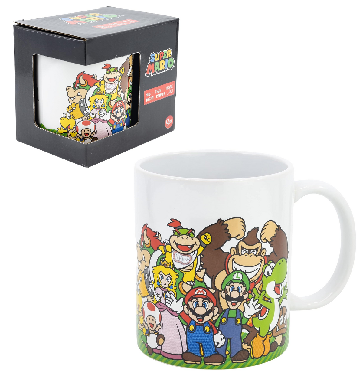 Tazza Mug Super Mario in Ceramica 310 Ml in Confezione - Stt7522