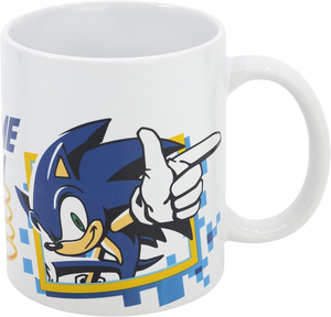 Tazza Mug Sonic in Ceramica 310 Ml in Confezione - Stt8465