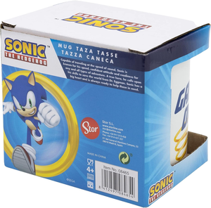 Tazza Mug Sonic in Ceramica 310 Ml in Confezione - Stt8465